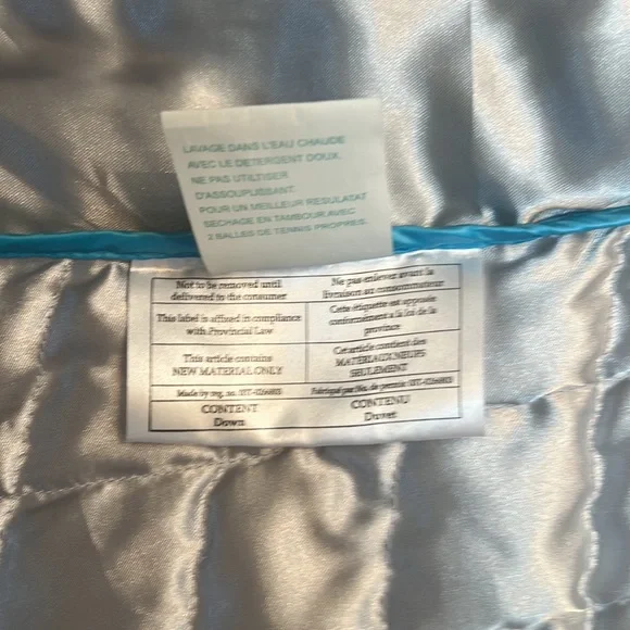 Obermeyer Women's XS Blue Kassi Quilted Hooded Down Zip Puffer Ski Vest - Picture 6 of 10